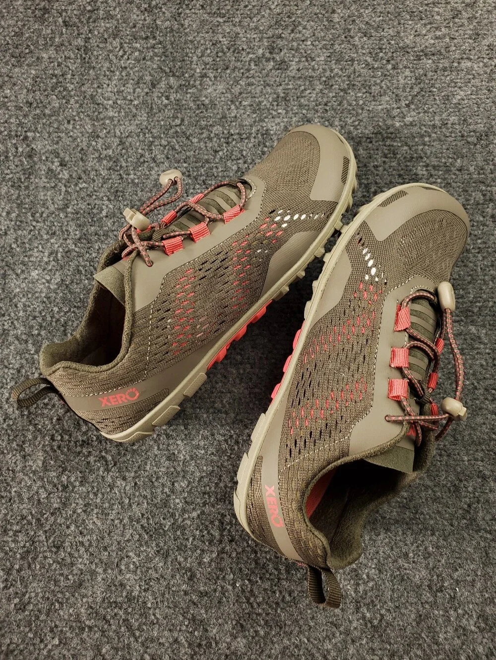 Xero Olive & Coral Women's Athletic Shoe
